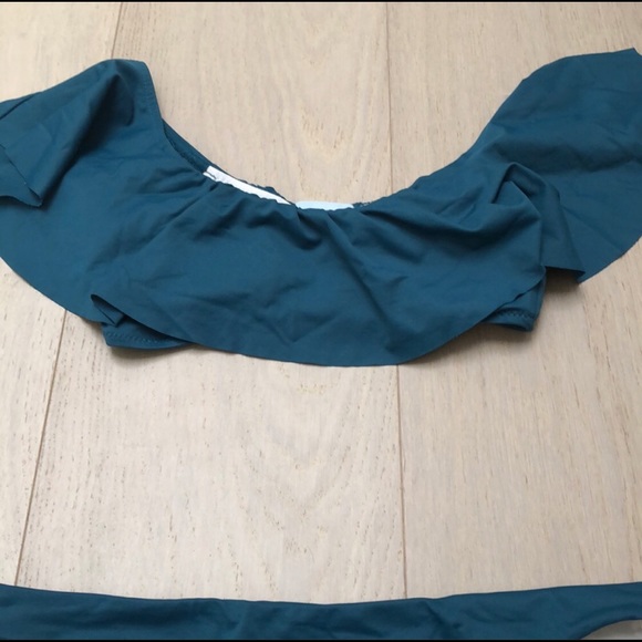 Eberjey Turquoise Bikini, Top is Small, Bottoms are Medium - Picture 5 of 8